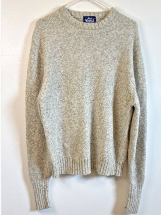 Woolrich Other - Vintage Woolrich Knit Pullover Crewneck Sweater Light Heather Gray XL